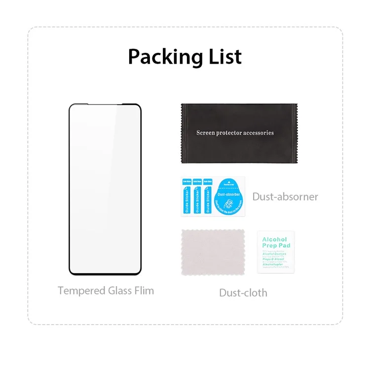 DUX DUCIS 0,33 mm Protetor de tela para Xiaomi Poco F5 Pro 5G / Redmi K60 5G / K60 Pro 5G, Filme de vidro médio transparente de alumina (9D) 