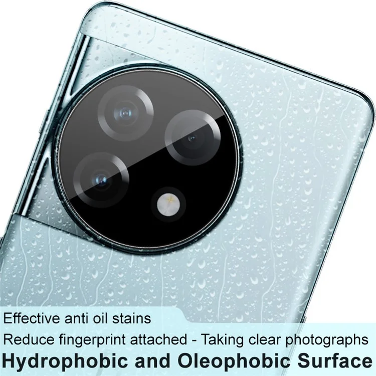 IMAK Lens Film for OnePlus Ace 2 5G / 11R 5G Tempered Glass Camera Lens Protector (Black Version)