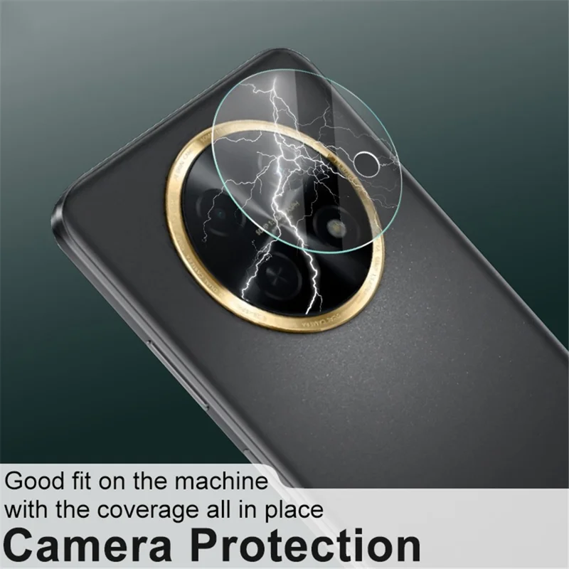 IMAK 2 шт. / Набор для Huawei Enjoy 60X / nova Y91 4G HD Clear Camera Lens Protector Tempered Glass Lens Film