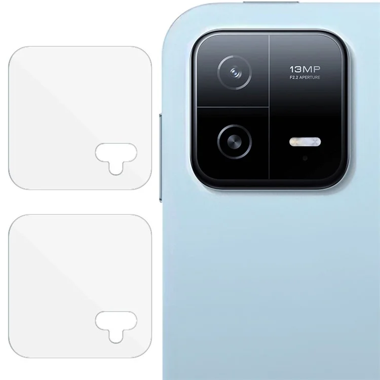 IMAK 2 unidades / Juego para Xiaomi Pad 6 / 6 Pro HD Protector de lente de tableta Película de vidrio templado para lente de cámara
