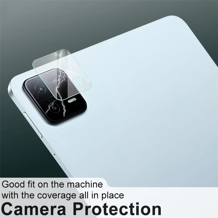 IMAK 2 unidades / Juego para Xiaomi Pad 6 / 6 Pro HD Protector de lente de tableta Película de vidrio templado para lente de cámara
