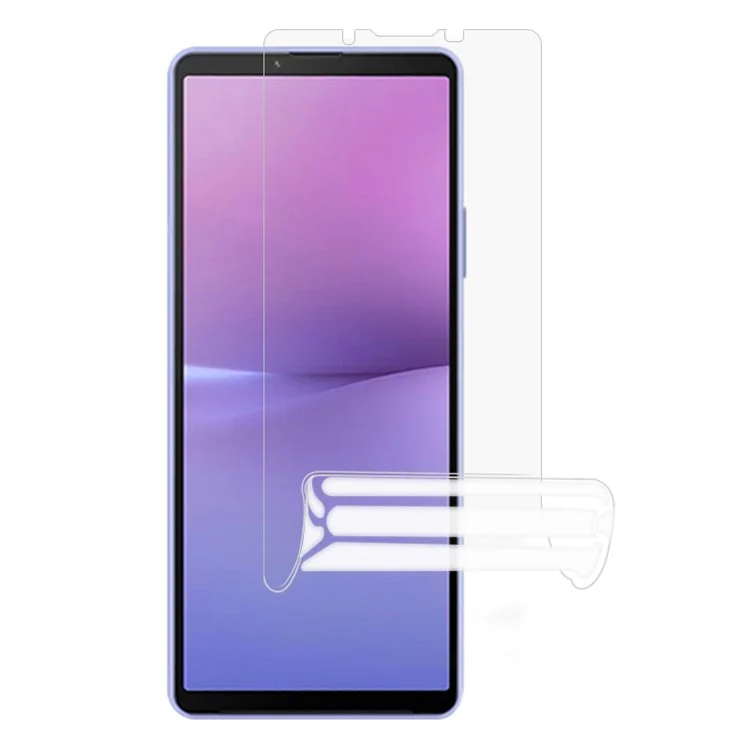 For Sony Xperia 10 V Soft TPU Screen Protector Anti-scratch Ultra Clear Full Cover Phone Screen Film