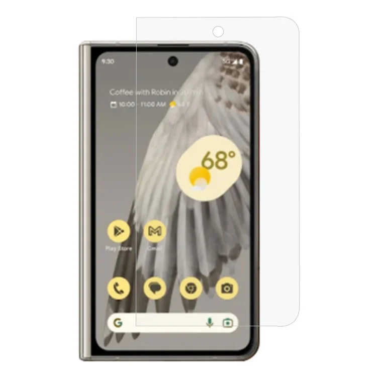 For Google Pixel Fold Front Screen Protector Full Cover Flexible TPU Clear Film