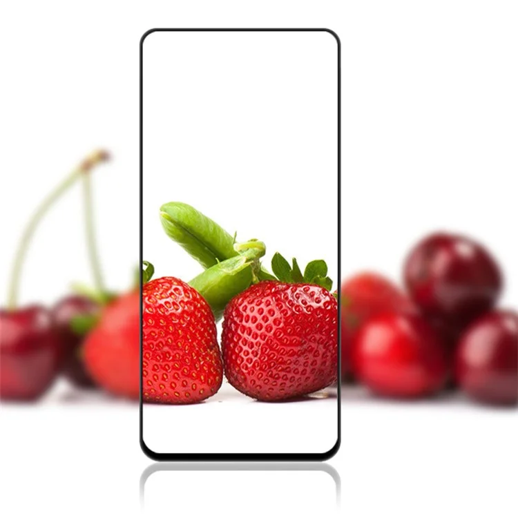 AMORUS 2Pcs Screen Protector for Xiaomi Poco F5 Pro 5G / Redmi K60 5G / K60 Pro 5G Silk Printing Tempered Glass Film - Black