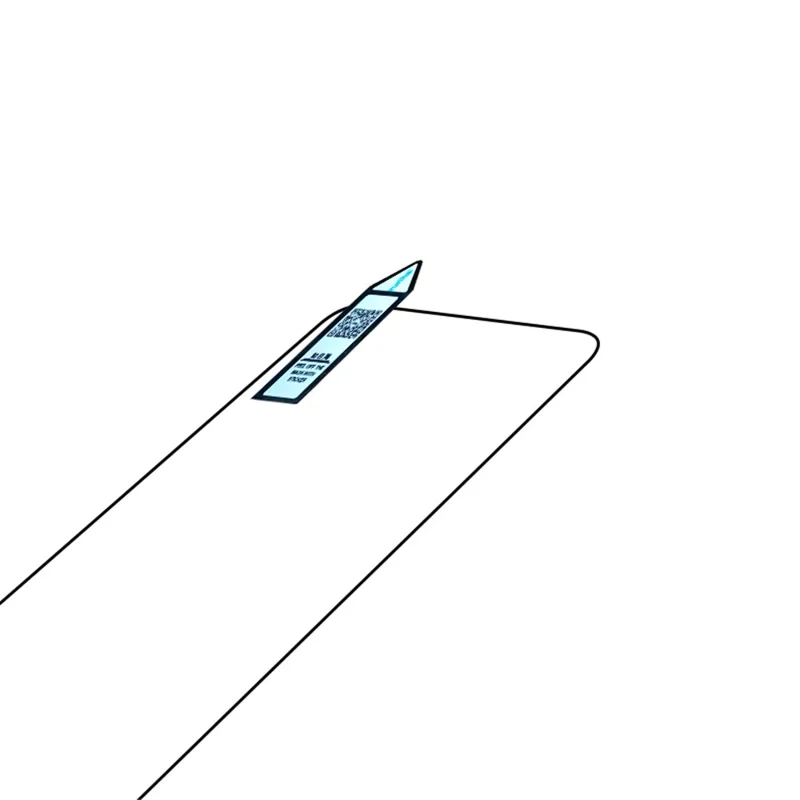 RURIHAI 10 pezzi 2.5D 0.26mm Pellicola Protettiva per OnePlus Nord 3 5G / Ace 2V, Pellicola Protettiva in Vetro ad Alta Durezza in Alluminio-Silicio