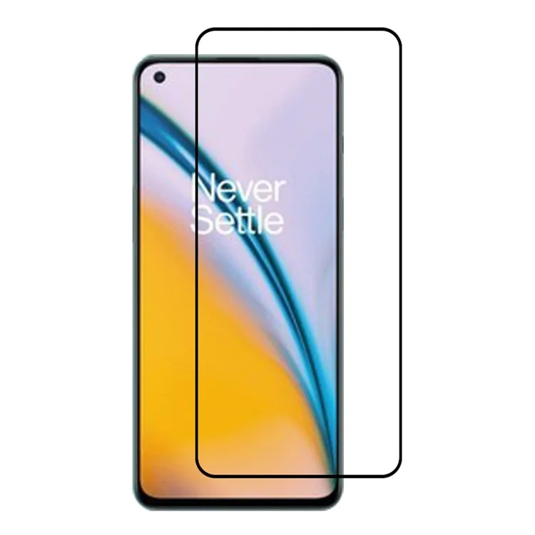 Protecteur d'écran en verre trempé pour OnePlus Nord 3 5G / Ace 2V RURIHAI Full Glue, 2,5D 0,26 mm, film en verre avec traitement de durcissement secondaire en alliage d'aluminium-silicium