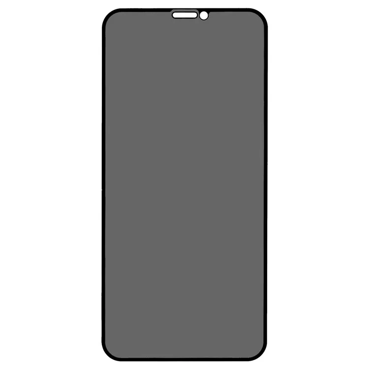 Per iPhone 11 Pro Max Anti-spy Silk Printing Full Screen Protector HD Full Glue High Aluminium-silicon Glass Film