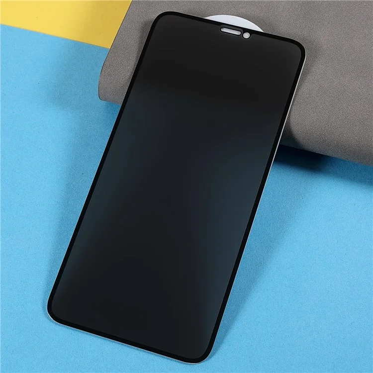 Per iPhone 11 Pro Max Anti-spy Silk Printing Full Screen Protector HD Full Glue High Aluminium-silicon Glass Film