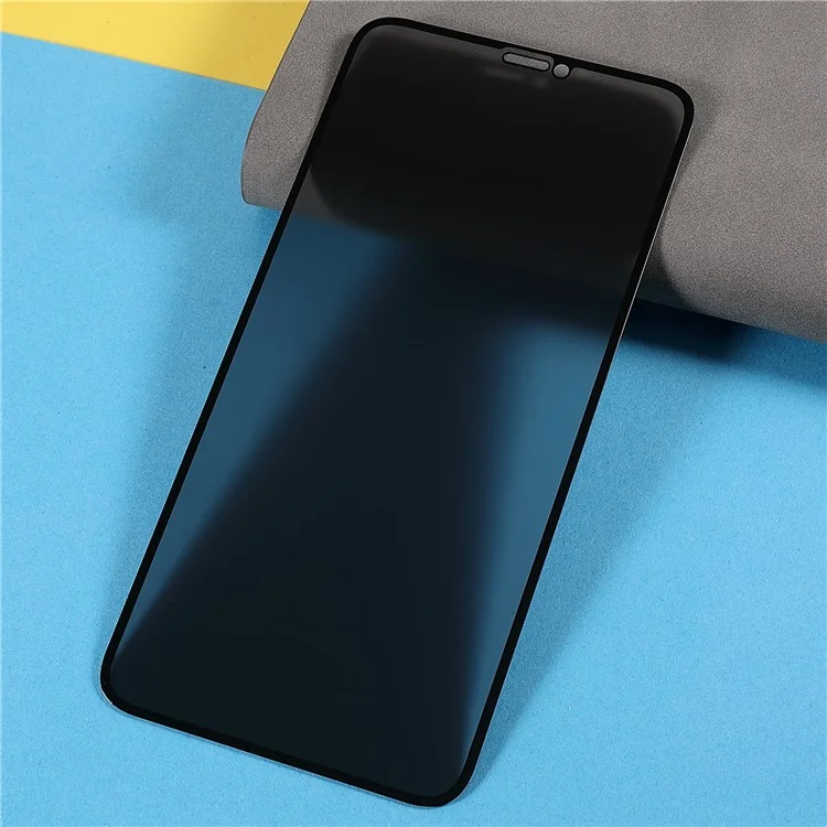 Per iPhone 11 Pro Max Anti-spy Silk Printing Full Screen Protector HD Full Glue High Aluminium-silicon Glass Film