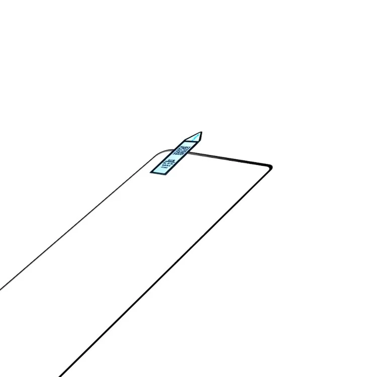 RURIHAI For Samsung Galaxy Z Fold5 5G Screen Protector 0.26mm 9H 2.5D Secondary Hardening High Aluminum-silicon Glass Film