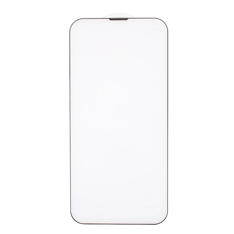 Para iPhone 15 Pro Max High Aluminium-silicon Glass Screen Protector Silk Printing Full Cover Film with Dust-proof Net