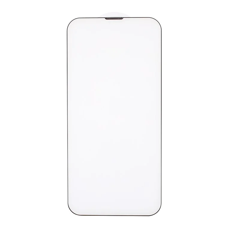 For iPhone 15 Plus Full Coverage Screen Protector Dust-proof High Aluminium-silicon Glass Silk Printing Film