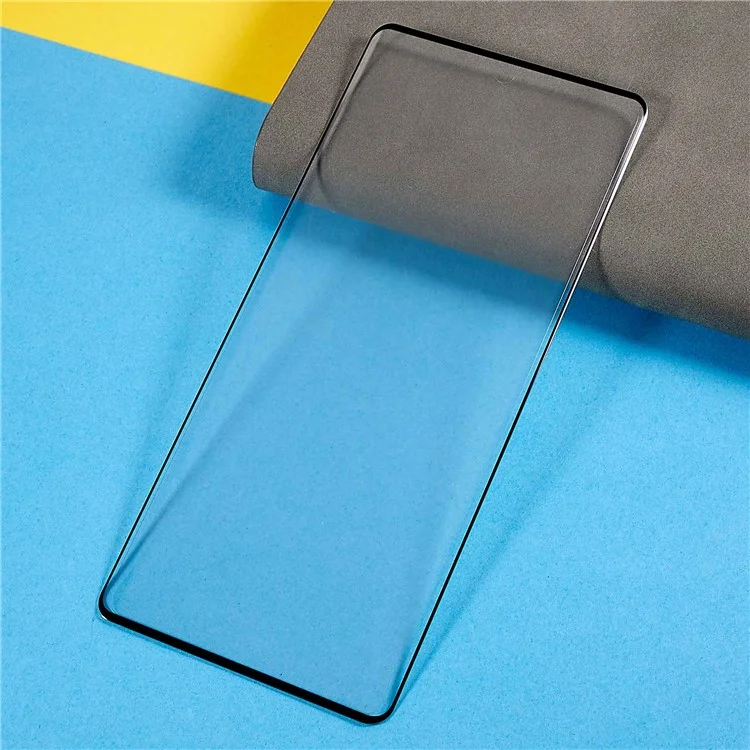 Para Oppo Reno10 5G (Global) / Reno10 (China) 5G Protetor de Tela de Vidro Temperado 3D Curvo Adesivo Lateral Filme Transparente de Cobertura Total