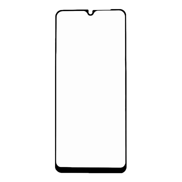 Para Xiaomi Poco C51 4G Silk Printing Full Glue Full Screen Protector HD Clear Tempered Glass Phone Film