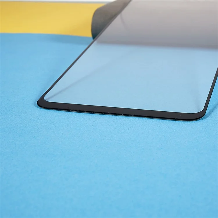 Para Xiaomi Poco C51 4G Silk Printing Full Glue Full Screen Protector HD Clear Tempered Glass Phone Film
