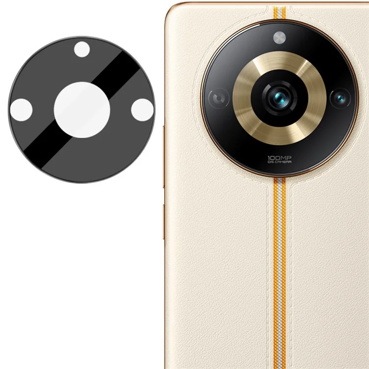 IMAK For Realme 11 Pro 5G / 11 Pro+ 5G Tempered Glass Lens Film Camera Lens Protector (Black Version)