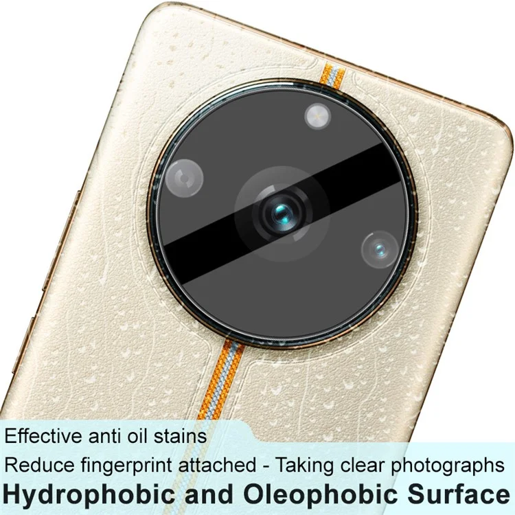 IMAK For Realme 11 Pro 5G / 11 Pro+ 5G Tempered Glass Lens Film Camera Lens Protector (Black Version)