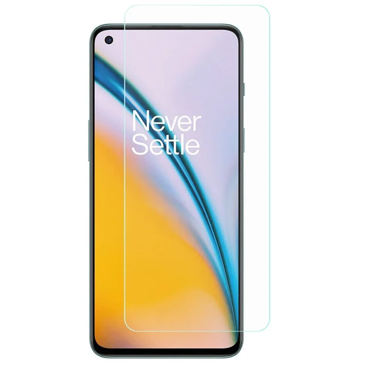 Protector de pantalla para teléfono OnePlus Nord 3 5G / Ace 2V, película de vidrio templado ultra clara de 0,3 mm con borde arqueado antidetonante