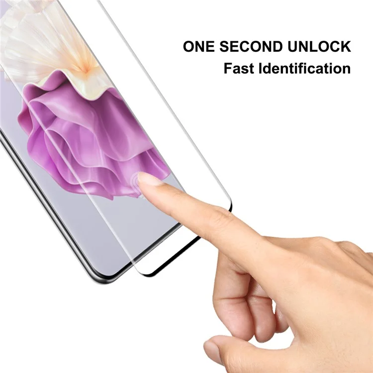 ENKAY HAT PRINCE 5PCS для Huawei P60 / P60 Pro / P60 Art Защитная пленка для экрана 3D Curved Tempered Glass Side Glue Full Cover Film