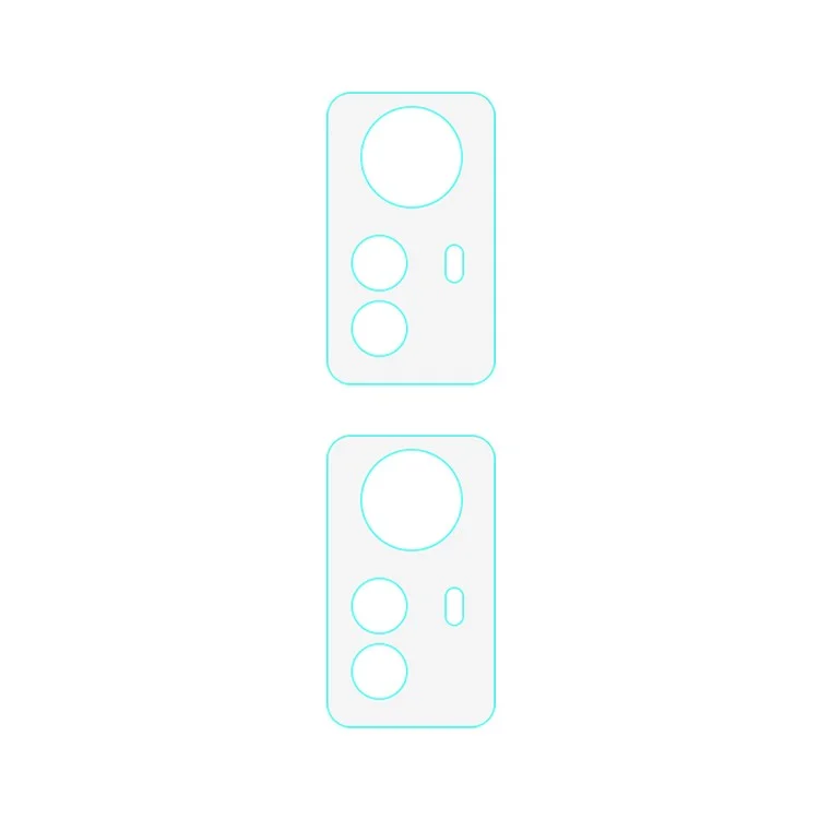 2Pcs For Xiaomi Redmi Note 12S 4G Camera Lens Protector 3D Arc Edge Tempered Glass Ultra Clear Lens Film