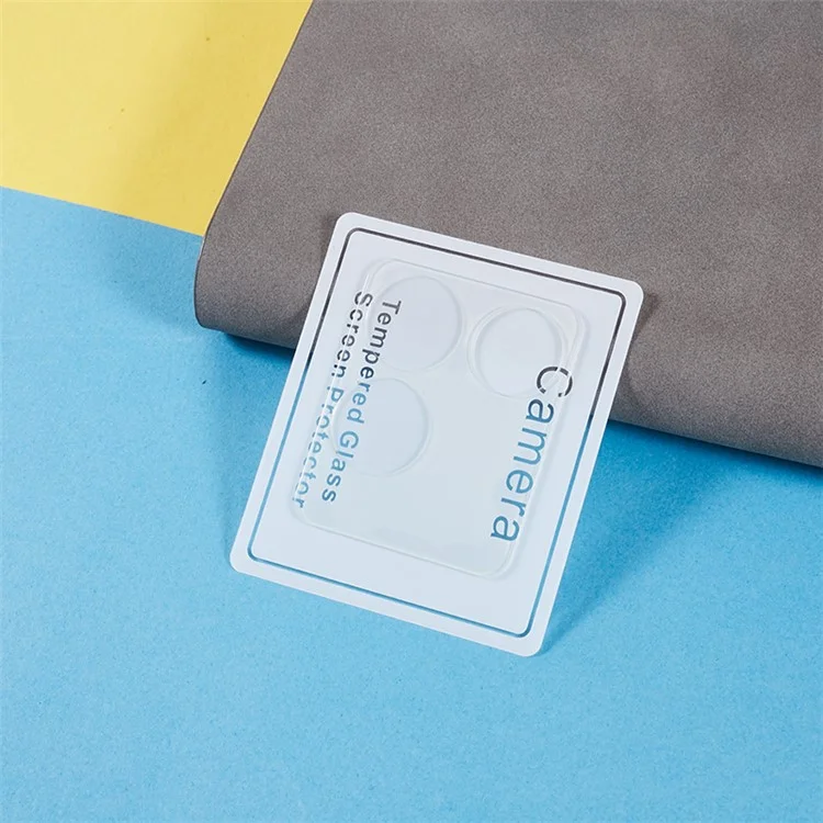 2Pcs For vivo S17e 5G Tempered Glass Camera Lens Protector 3D Arc Edge Ultra Clear Phone Rear Lens Film