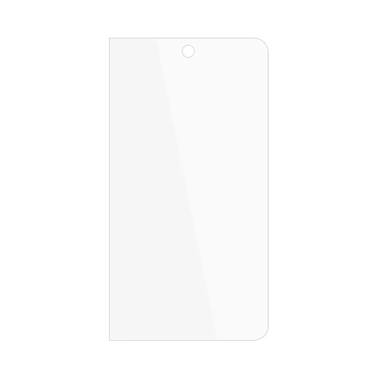 Para el protector de pantalla frontal del Google Pixel Fold, película de vidrio templado antideslumbrante de 0,3 mm de grosor y bordes curvados