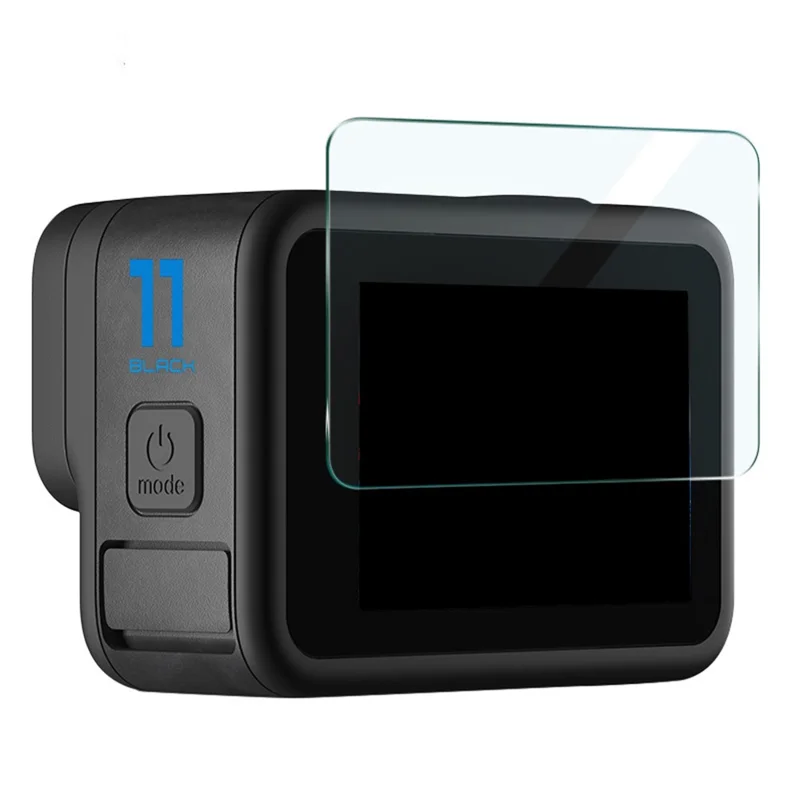 IMAK 1 Набор защитных пленок для экрана камеры для GoPro Hero 11 Black, закаленное стекло (передний экран+задний экран+объектив)
