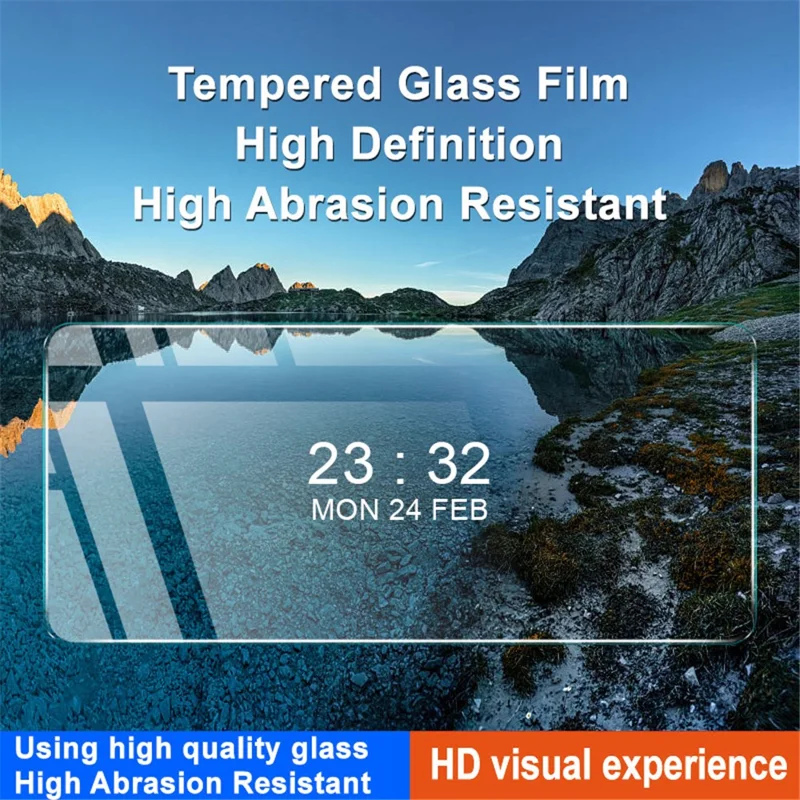 IMAK H Series Screen Protector for Samsung Galaxy M54 5G / F54 5G , HD Clear Tempered Glass Phone Screen Film