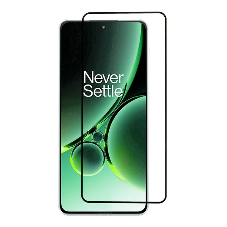 For OnePlus Nord 3 5G / Ace 2V Tempered Glass Screen Protector Full Glue Electroplated Black Edge Full Cover Film