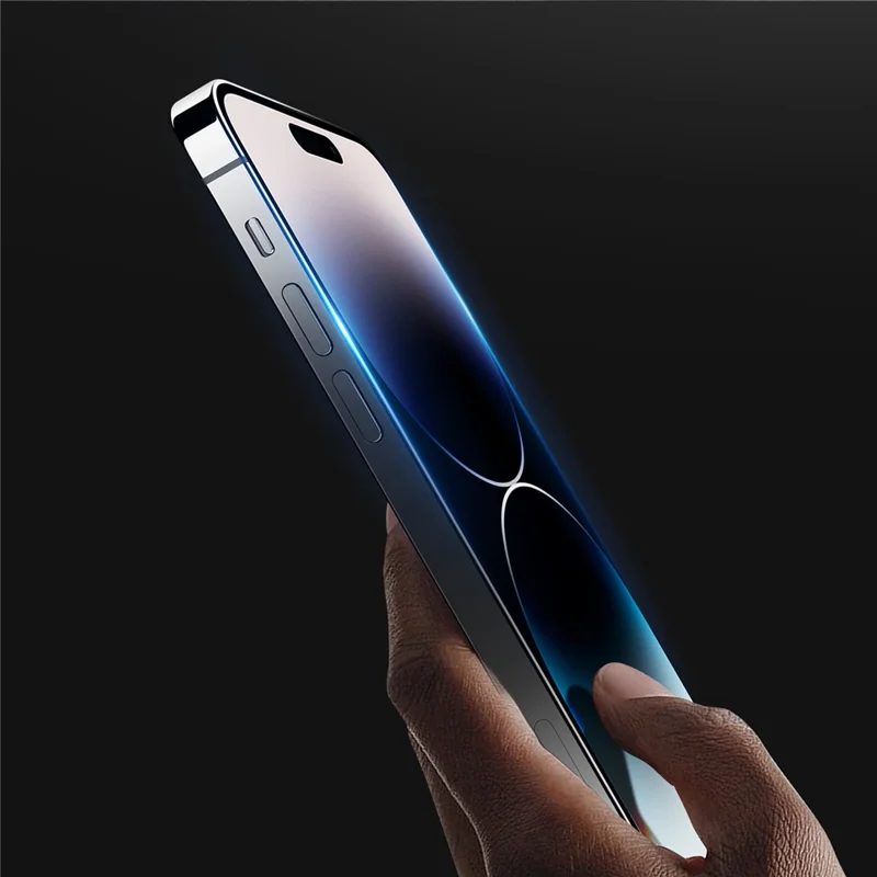 DUX DUCIS for iPhone 15 Pro Full Screen Protector 2.5D Flat Screen Medium Alumina Glass HD Clear Film