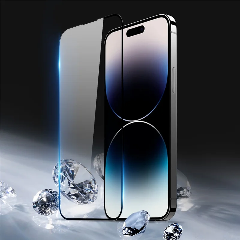 DUX DUCIS Для iPhone 15 Pro Max, протектор экрана полного покрытия, 2.5D плоский экран, стекло средней твердости, прозрачная пленка HD