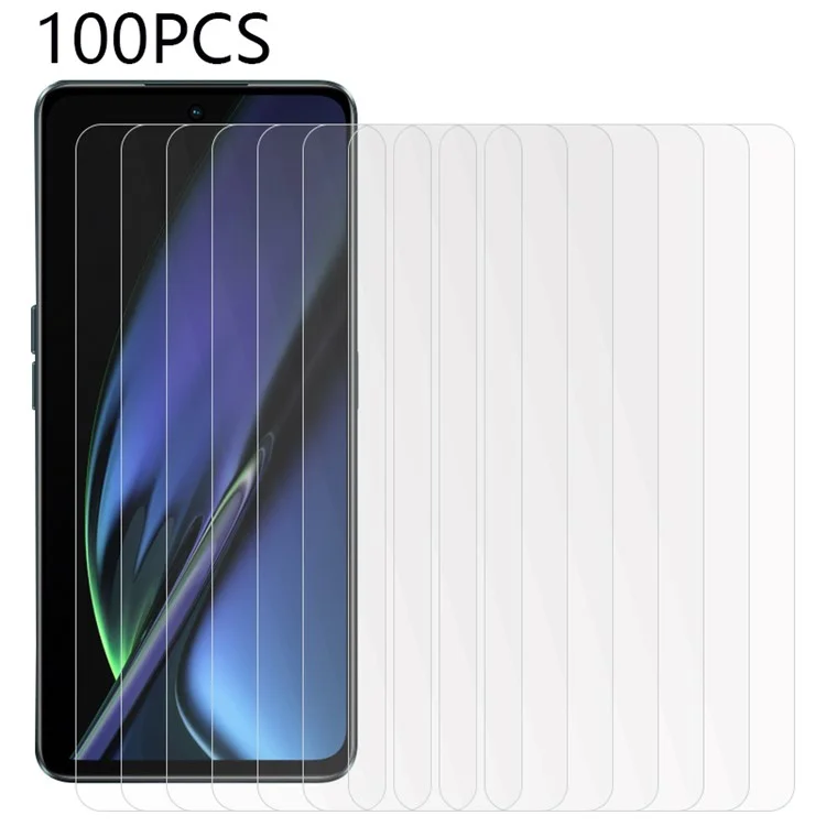 Bulk Buy 100 Stück Ultra Clear Gehärtetes Glas Film für Oppo K11x 5G, Kratzfester Displayschutz für Mobiltelefone