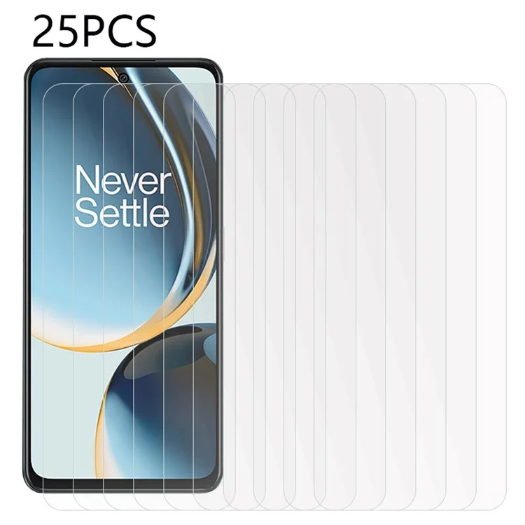 Bulk Purchasing 25Pcs For OnePlus Nord N30 5G / Nord CE 3 Lite 5G Tempered Glass Screen Protector HD Clear Phone Screen Film