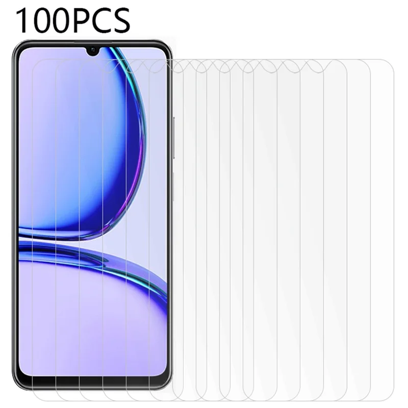 Bulk Purchasing 100Pcs For Realme C53 (Global) / C53 (India) / C51 Smartphone Screen Protector High Definition Thin Tempered Glass Screen Film