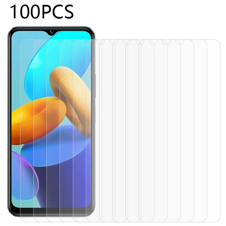 Achat en Vrac 100 Pièces pour vivo Y35 4G (2022) / Y35 5G Ultra Clear Protecteur d'Écran en Verre Trempé Anti-Rayures