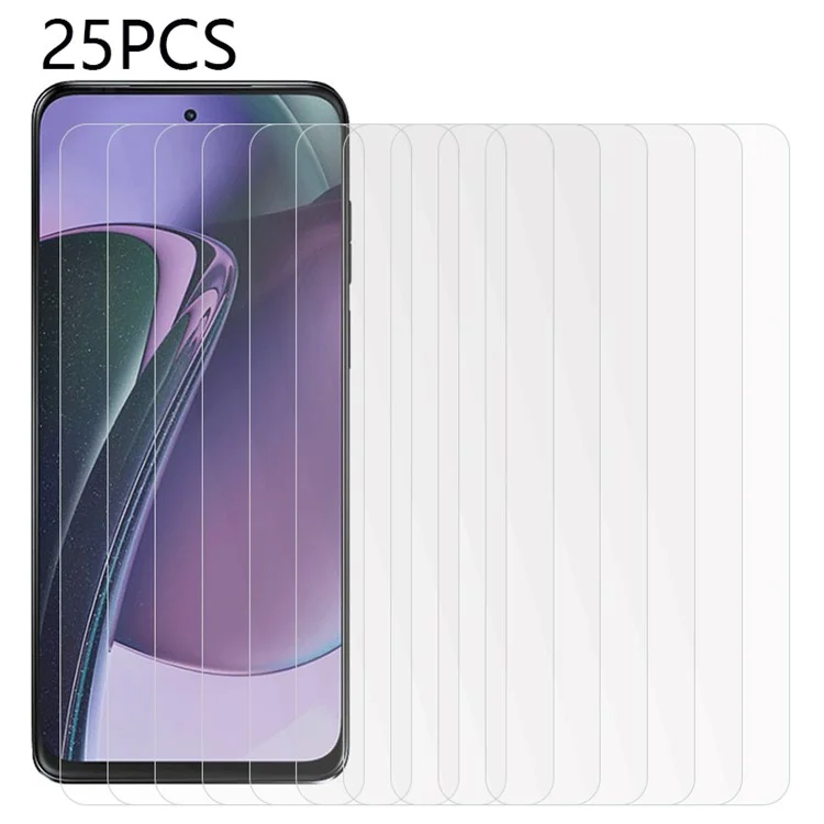 Achat en vrac de 25 pièces pour Motorola Moto G Stylus 4G / 5G (2023) Film en verre trempé dur HD Clair Antipoussière Protecteur d'écran de téléphone
