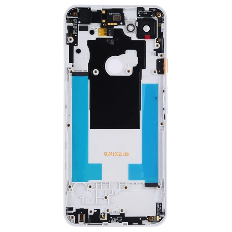 Per Google Pixel 3a XL OEM Battery Door Cover Phone Replacement Part - Bianco