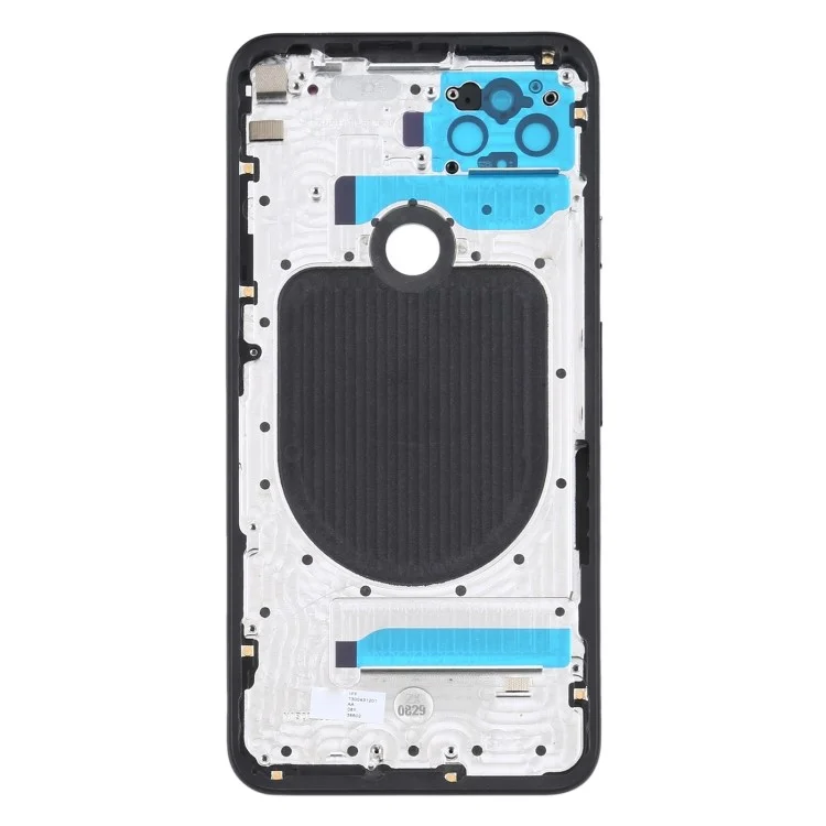 Pour Google Pixel 5 OEM Battery Door Cover Phone Repair Part - Noir
