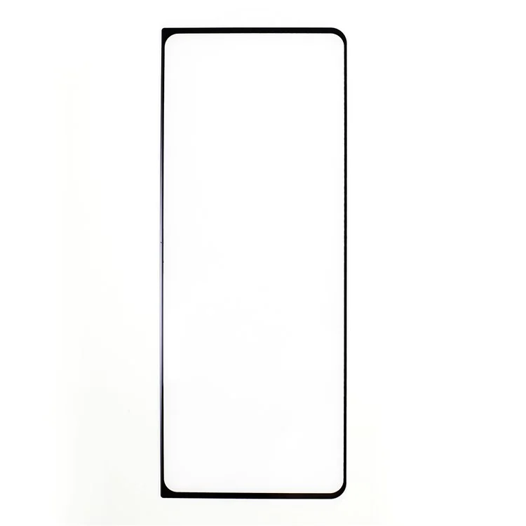 For Samsung Galaxy Z Fold5 5G Silk Printing Full Glue Complete Cover Tempered Glass Front Screen Protector + Back Film