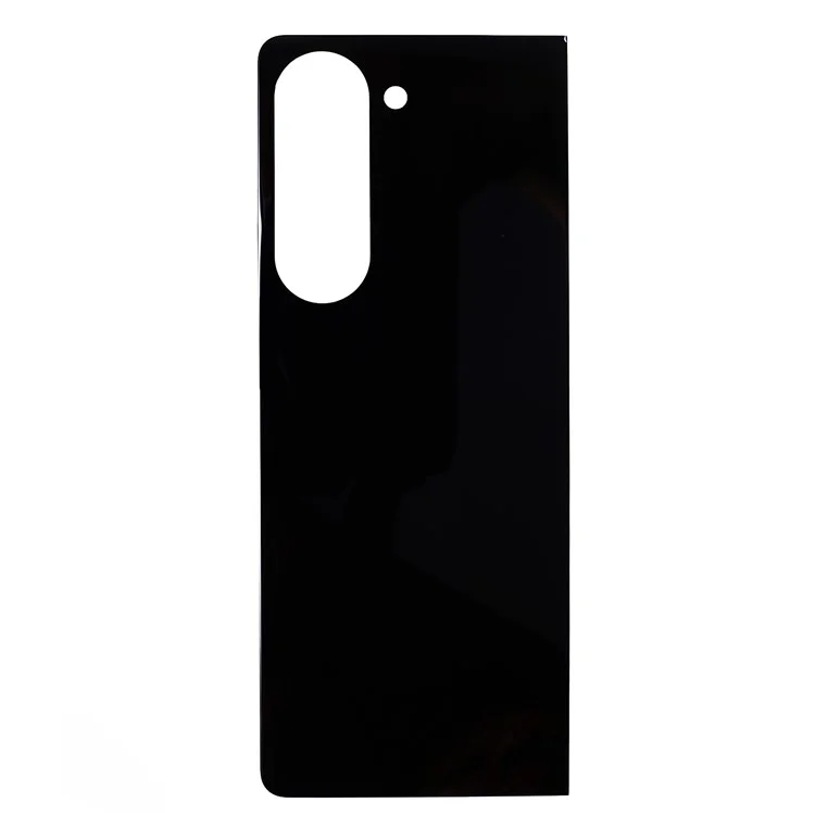 Para Samsung Galaxy Z Fold5 5G Silk Printing Full Glue Complete Cover Tempered Glass Back Protector Film - Preto