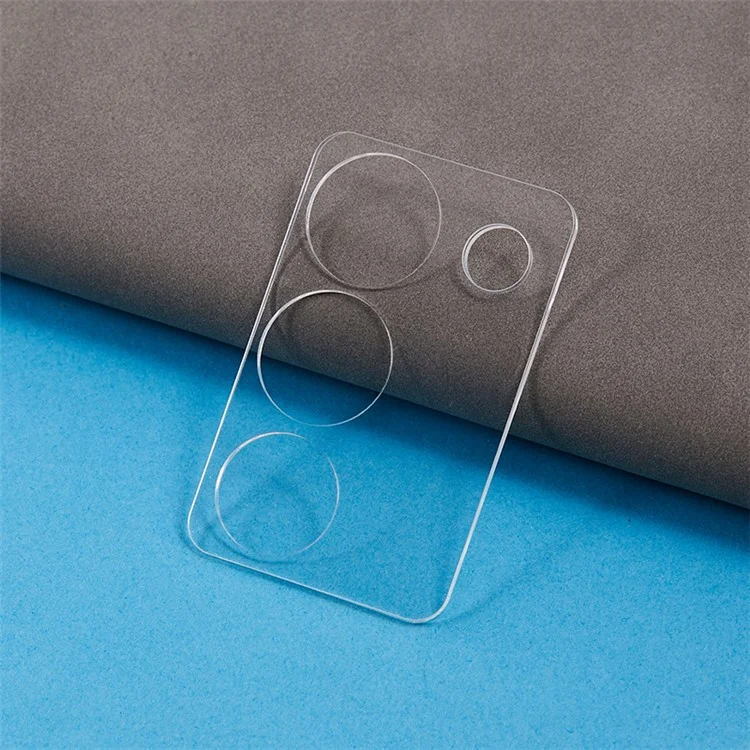 2 шт. для vivo S17 5G HD Clear 3D Arc Edge Tempered Glass Camera Lens Protector Phone Rear Lens Film