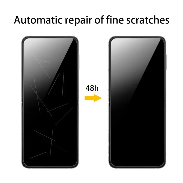Protector de pantalla interior del teléfono para Motorola Razr 40 Ultra 5G, película TPU antiespía a prueba de explosiones y de cobertura completa