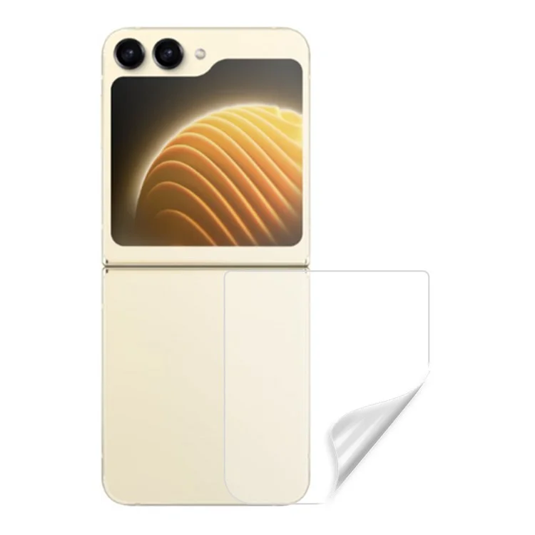 Para Samsung Galaxy Z Flip5 5G Anti-scratch Phone Back TPU Film Full Cover Back Protector