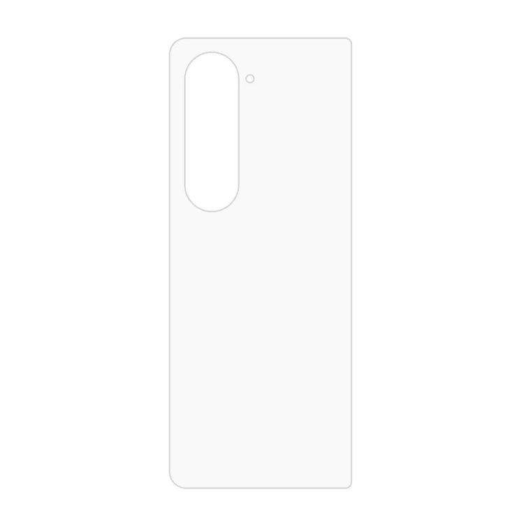 Для Samsung Galaxy Z Fold5 5G защитная плёнка на заднюю панель телефона, противоударная, полное покрытие, ТПУ плёнка