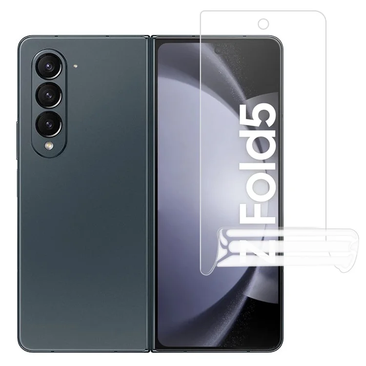 Para Samsung Galaxy Z Fold5 5G Outer Front Screen Protector Full Cover Anti-scratch Soft TPU Film