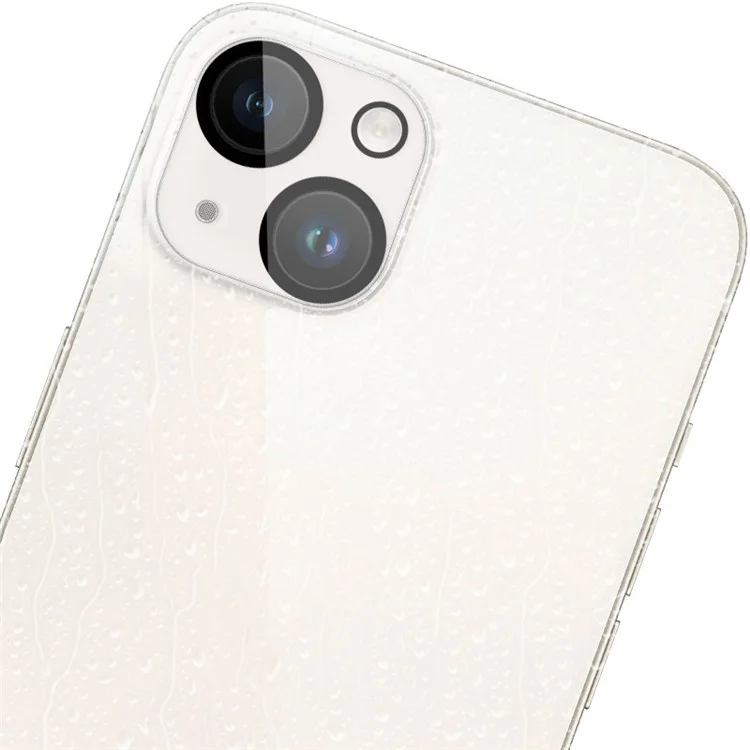 IMAK For iPhone 15 / 15 Plus Integrated Camera Lens Film Tempered Glass Lens Protector + Acrylic Lens Cap