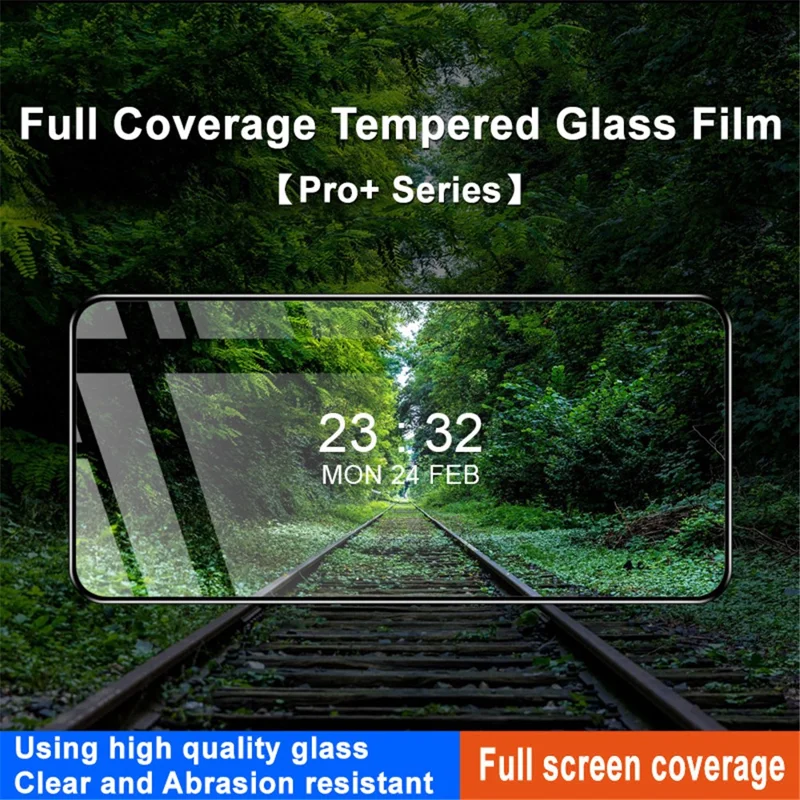 IMAK Pro+ Series for Google Pixel 8 Full Screen Protector Tempered Glass HD Clear Phone Screen Film
