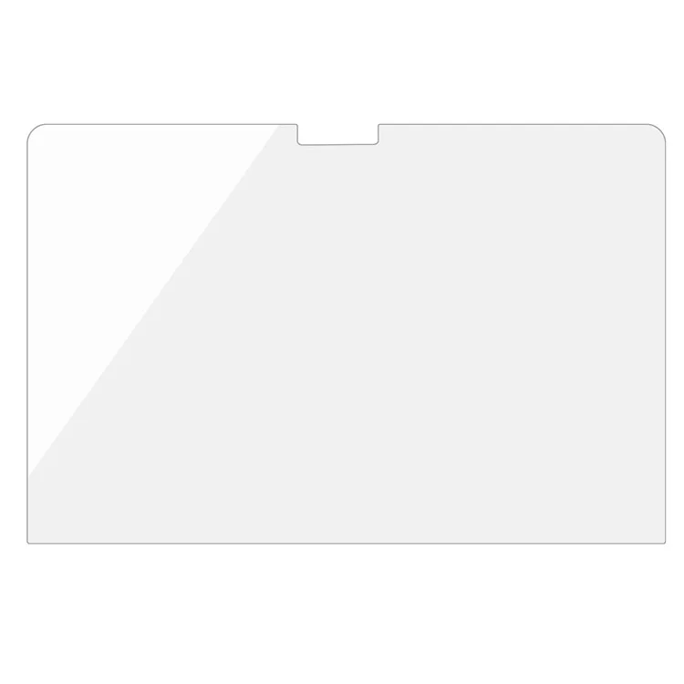 Para Macbook Air 15 pulgadas (2023) M2 A2941 / (2024) A3114 M3 Protector de Pantalla de Vidrio Templado 2.5D Borde Curvo Cobertura Total HD Película Transparente