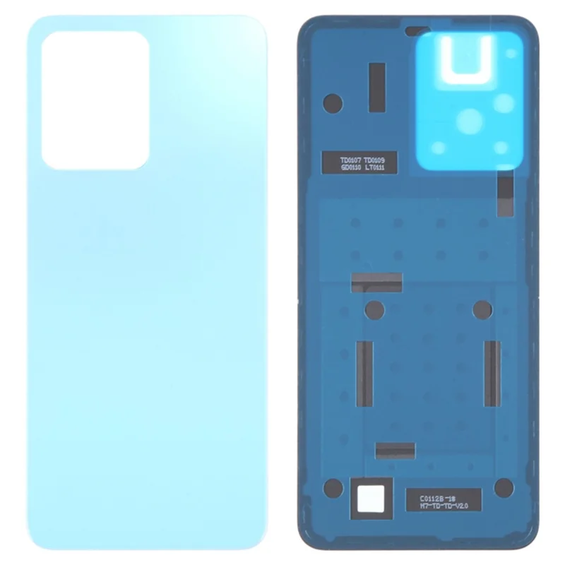 For Xiaomi Redmi Note 12 4G OEM Battery Door Cover Replacement Part - Blue