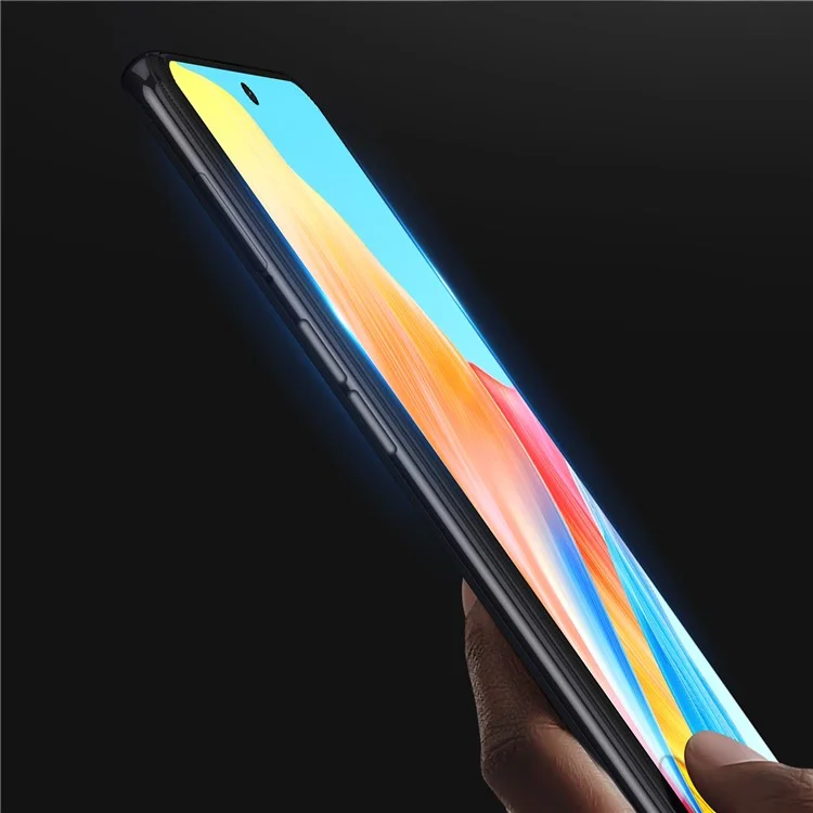 DUX DUCIS para Oppo A1 5G / A98 5G Película protectora de pantalla totalmente encolada de 0,33 mm HD Clear Tempered Glass (9D)
